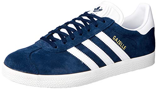 adidas Herren Gazelle Sneakers, Azul (Collegiate Navy/White/Gold Met), 42 2/3 EU