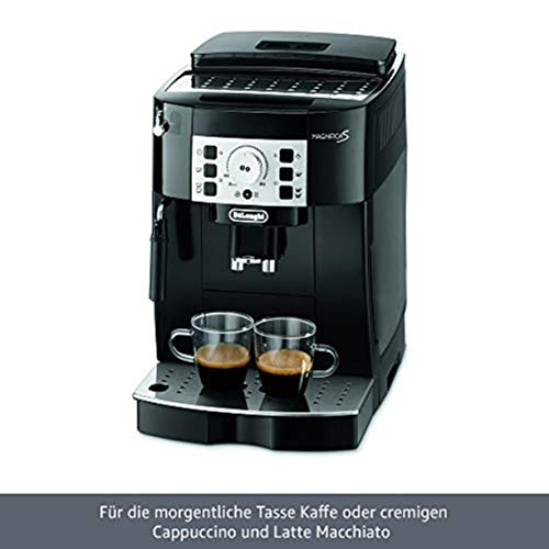 De'Longhi Magnifica S ECAM 22.110.B Kaffeevollautomat mit Milchaufschäumdüse, schwarz