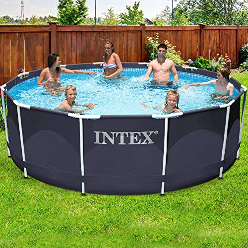 Intex 366x122 Komplettset Swimming Pool Schwimmbad Frame Metal Stahlwand 