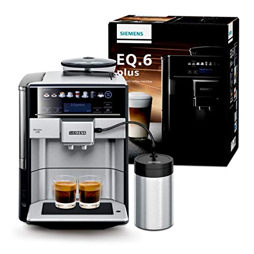 Siemens EQ.6 plus s700 TE657M03DE Kaffeevollautomat (edelstahl) (mit Milchbehälter)