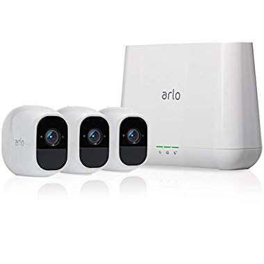 Arlo Pro 2 Smart Home 3 HD-Überwachungskameras & Sicherheitssystem (weiß,VMS4330P)