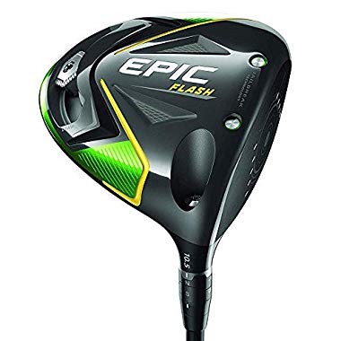 Callaway Golf 2019 Epic Flash Driver,Herren,Epic Flash Driver,schwarz (regulär, Project X Even Flow, grün, 50G, 10.5 Grad, Left Hand)