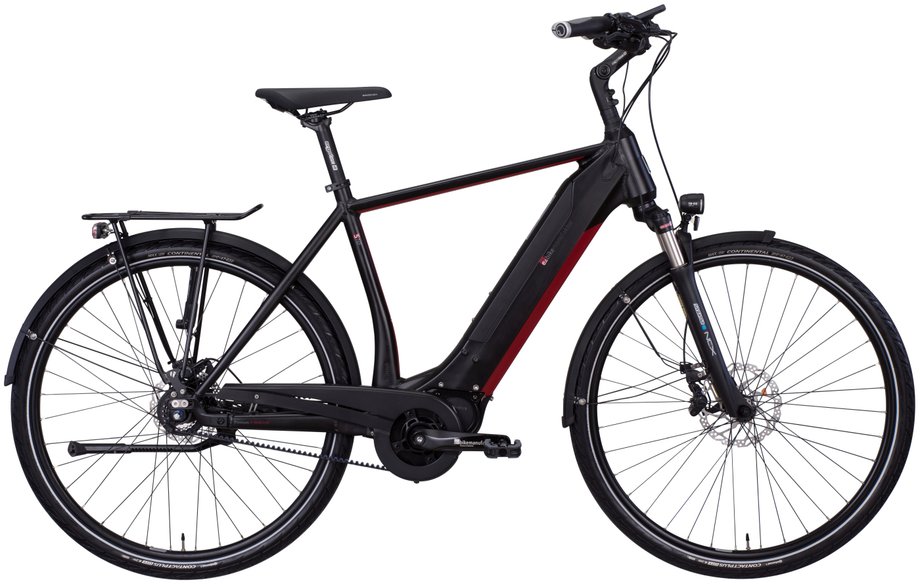 E-Bike Manufaktur 5NF Modell 2019 (600 Wh, Schwarz, 55cm)
