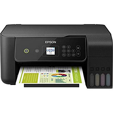 Epson EcoTank ET-2720 nachfüllbares 3-in-1 Tintenstrahl Multifunktionsgerät (Drucker, schwarz, ET-2720/26)