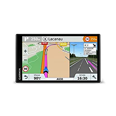 Gamin DriveSmart 61LMT-S Navigationsgerät (Touch-Display,46 Länder Europas,lebenslang Kartenupdates,TMC)) (6.95 Zoll, Single, Europa (Traffic via Smartphone Link))