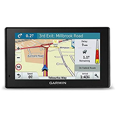 Garmin Drive Smart 51 LMT-D EU Navigationsgerät,Europa Karte,lebenslang Kartenupdates und Verkehrsinfos,Smart Notifications,5 Zoll (Touchdisplay,010-01680-13)