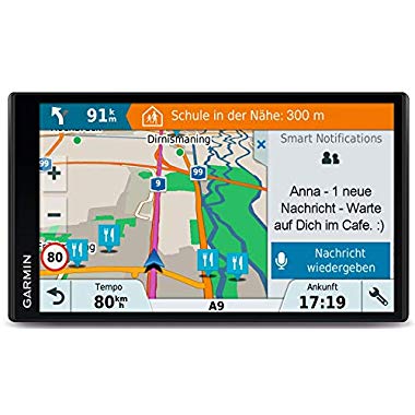 Garmin Drive Smart 61 LMT-D EU Navigationsgerät,Europa Karte,lebenslang Kartenupdates und Verkehrsinfos,Smart Notifications,6,95 Zoll (Touchdisplay,010-01681-13)