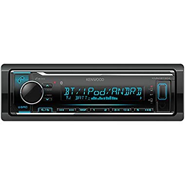 Kenwood KMM-BT304 Digital Media Receiver mit Bluetooth-Freisprecheinrichtung und Apple iPod-Steuerung schwarz (Single, Bluetooth/USB)