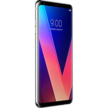 LG V30 Smartphone (15,24 cm (6 Zoll) Display,64 GB Speicher,Android 7.1) Cloud Silver