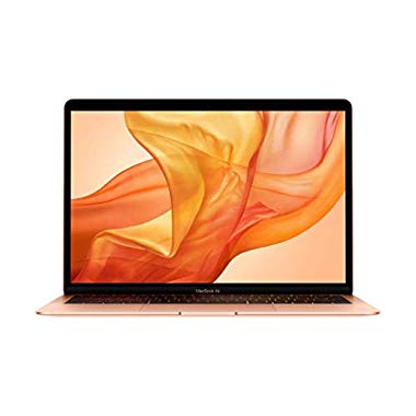 Apple MacBook Air (13", Neuestes Modell, 8GB RAM, 128GB Speicherplatz, 1,6GHz Intel Core i5) - Gold