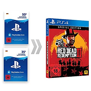 PSN Guthaben-Aufladung für Red Dead Redemption 2 Special Edition
