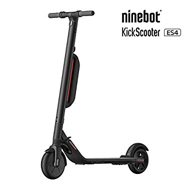 Segway-Ninebot ES4 E-Scooter Elektroroller; Klassenbeste Performance - 30 km/h Höchstgeschwindigkeit und 45 km Reichweite; EU-Modell Mitte 2019 mit zusätzliche Akku; 2 Jahre Garantie