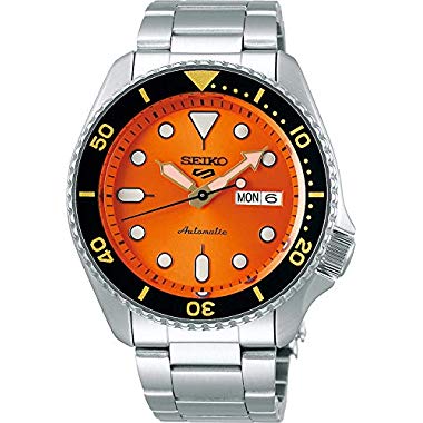SEIKO Automatische Uhr SRPD59K1,orange,Sport