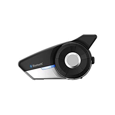 Sena 20S-EVO-02 Einzelset Bluetooth Sprechanlage/Headset, Schwarz (with slim speakers)
