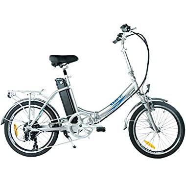 SMEC SW200 20" Alu Klapp E-Bike/Pedelec (Silber)