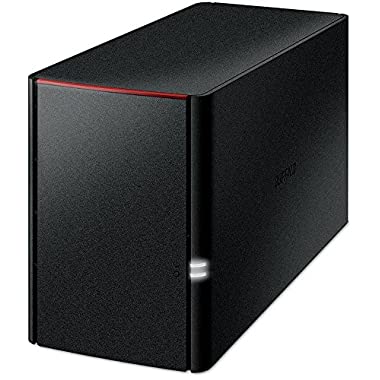 Buffalo LinkStation LS220 2-Bay-Desktop-NAS-Gehäuse (Leergehäuse)