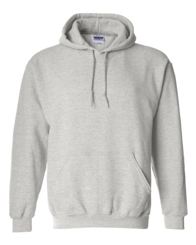 Gildan Herren-Sweatshirt mit Kapuze und Tasche Grau grau XX-Large