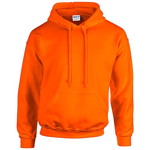 Gildan - Kapuzenpullover 'Heavy Blend', Safety Orange, Gr. S