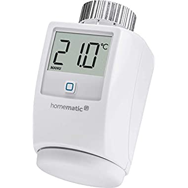 Homematic IP Smart Home Heizkörperthermostat - Standard - Intelligente Heizungssteuerung per App und Sprachsteuerung mit Amazon Alexa, 140280A0