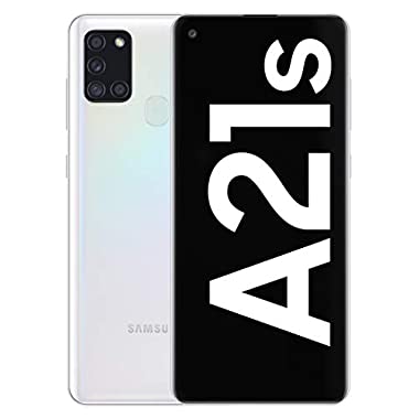 Samsung A217F Galaxy A21s 32 GB (ohne Simlock, ohne Branding) (Deutschland, Frankreich, Spanien, Österreich, Luxemburg, Weiß, 32GB)