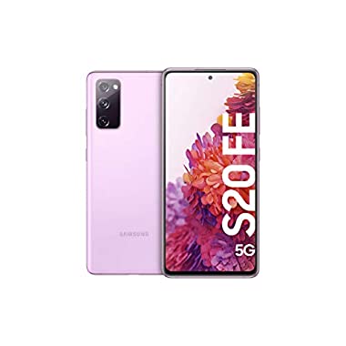 Samsung Galaxy S20 FE 5G, Android Smartphone ohne Vertrag, 6,5 Zoll Super AMOLED Display, 4.500 mAh Akku, 128 GB/ 6 GB RAM, Handy in Pink inkl. 36 Monate Herstellergarantie [Exklusiv bei Amazon]
