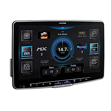 Alpine iLX-F115D Autoradio mit 11-Zoll Touchscreen, DAB+, 1-DIN-Einbaugehäuse, Apple CarPlay Wireless und Android Auto Unterstützung
